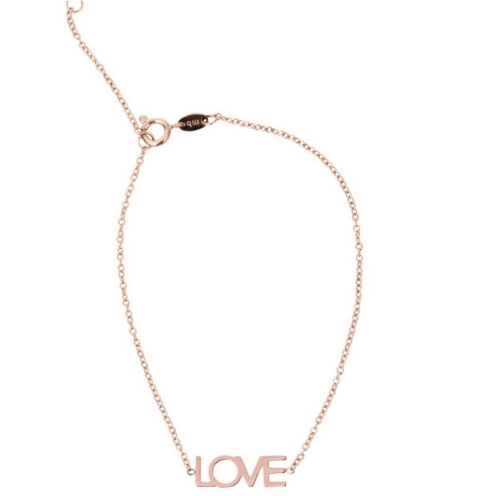 Nwt Maya Brenner Gold Tone Love Bracelet — image 2 of 5